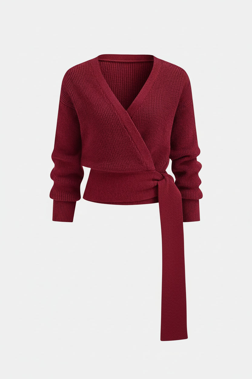 Knit Wrap Cardigan