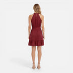 Lightweight summer mini dress casual styling