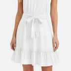 Halter Neck Summer Mini Dress – Casual