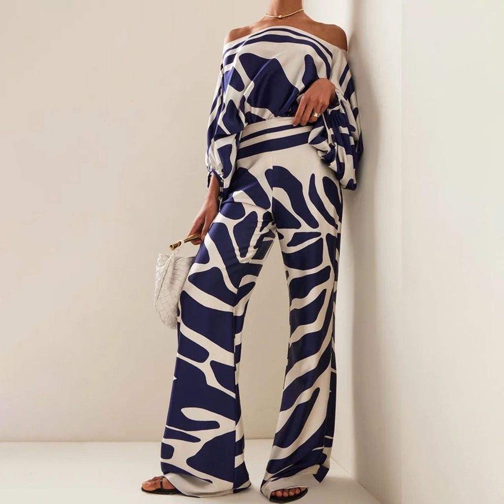 Co-ord set trousers detail view