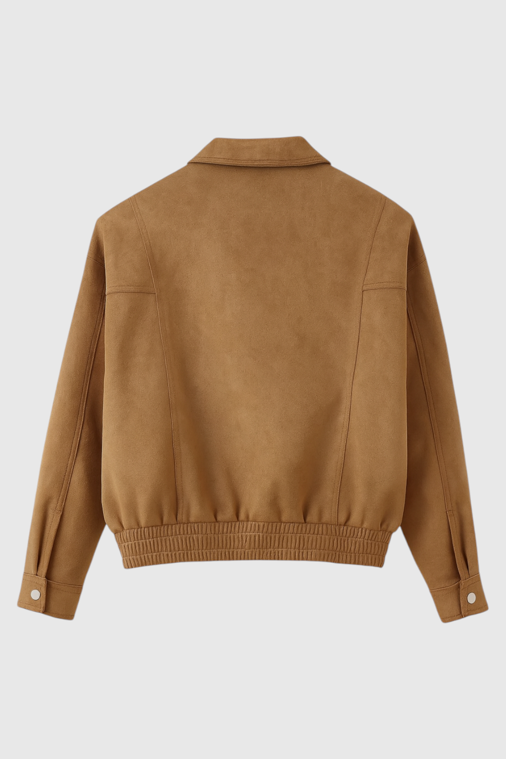 Brown Bomber Jacket for Women