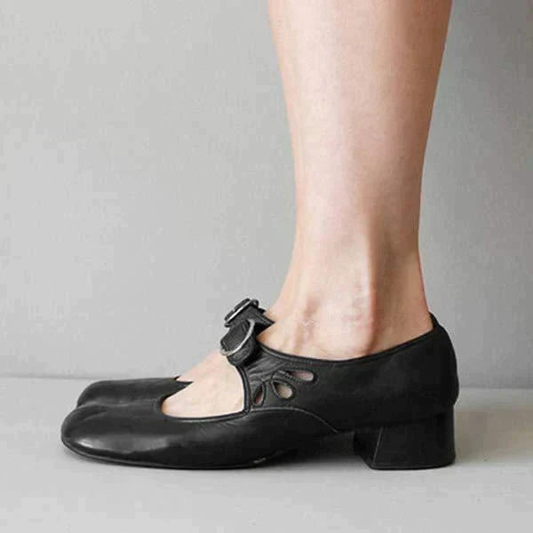 Women's Orthopaedic Leather Sandals — worn on model