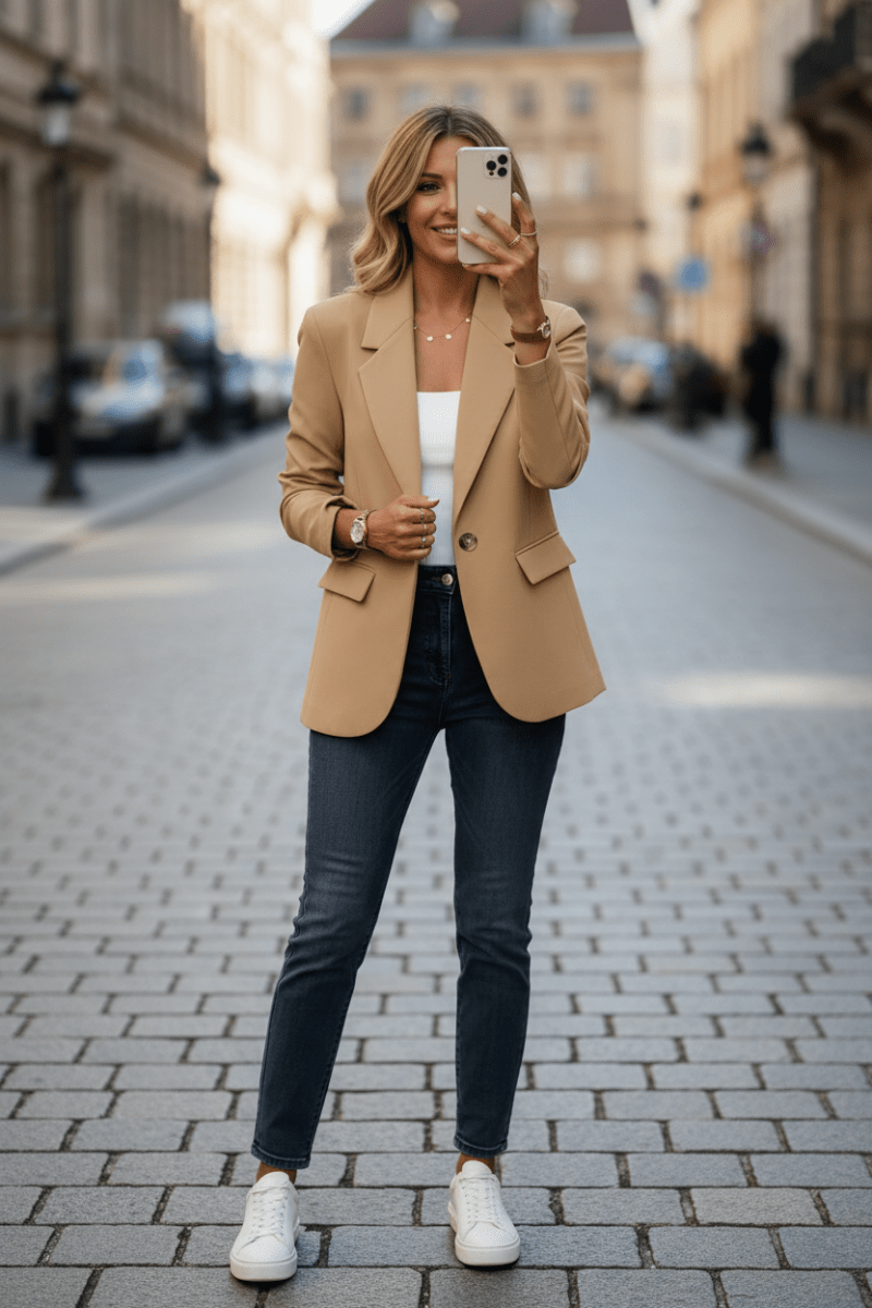 Relaxed Tailored Blazer