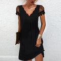 Faith Sleeveless Evening Dress Black | Alba Muse