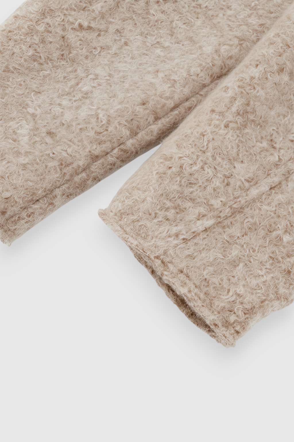 Women's Beige Zip Jacket