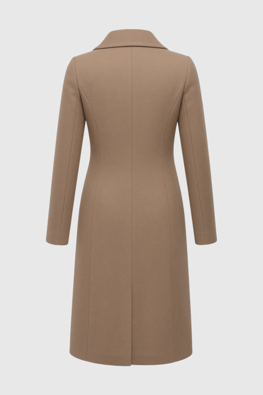 Ladies Elegant Khaki Trench Coat