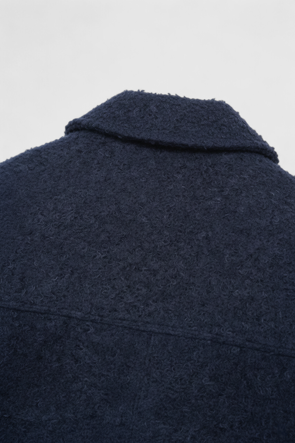 Women's Navy Blue Zip-Up Jacket