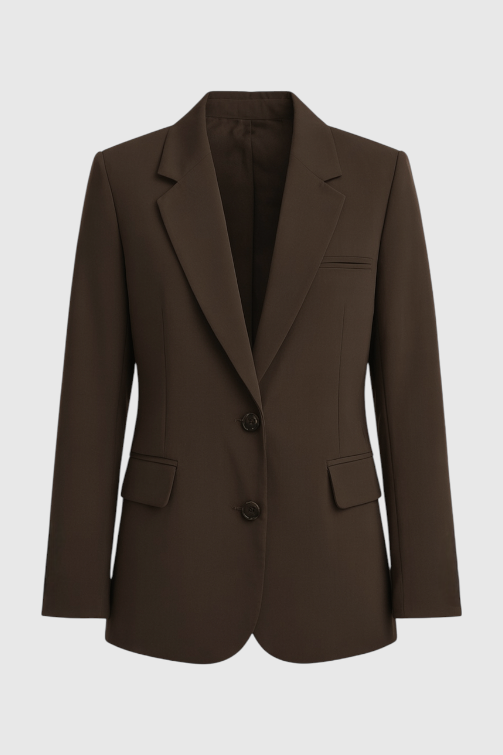 Women's Slim Brown Blazer