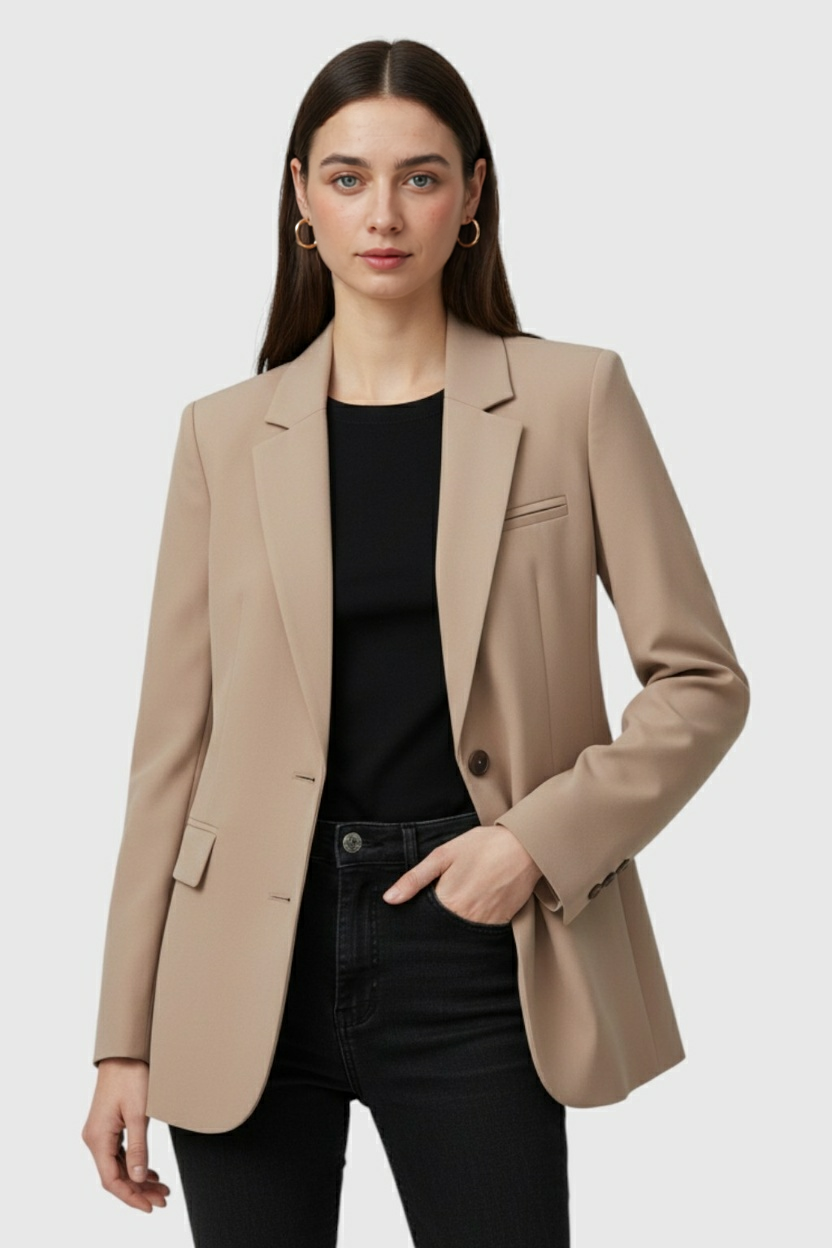 Women's Slim Khaki Blazer