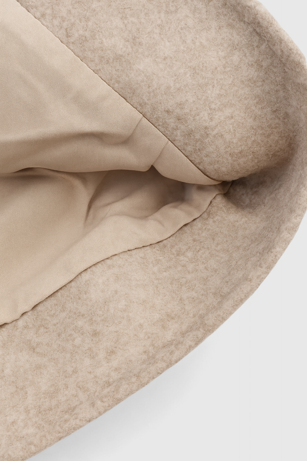 Women's Soft Zip Jacket - Beige