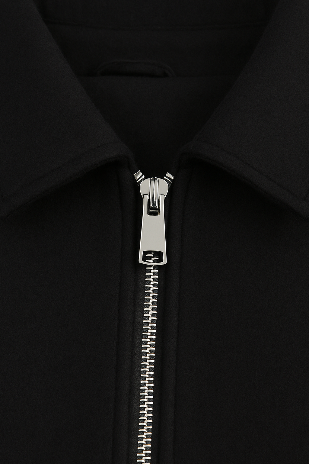 Women's Soft Zip Jacket - Black