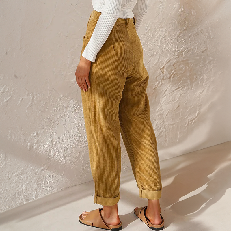 Natalie - Women’s Summer High Waist Wide Leg Pants