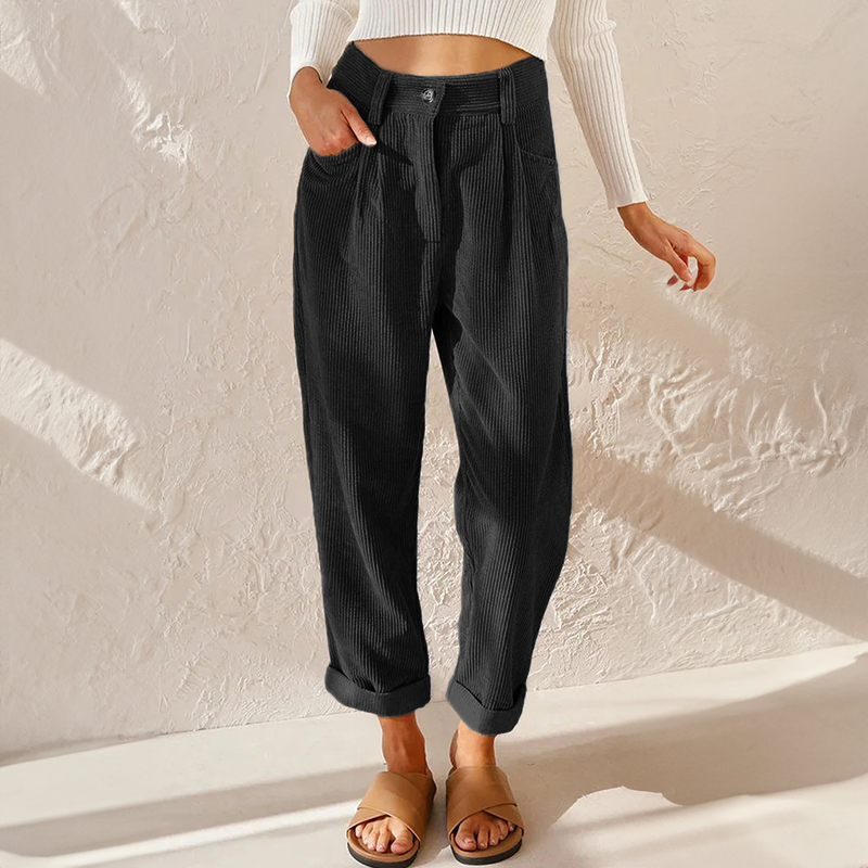 Natalie - Women’s Summer High Waist Wide Leg Pants
