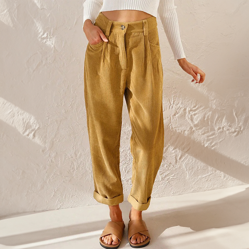 Natalie - Women’s Summer High Waist Wide Leg Pants