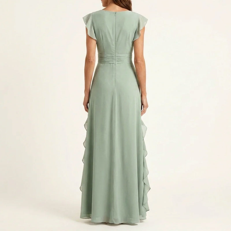 Eleanor occasion maxi dress lifestyle shot