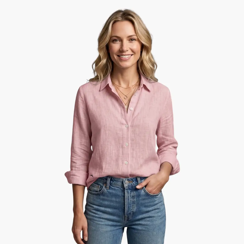 Women's Vintage Floral Long Sleeve Blouse – Classic