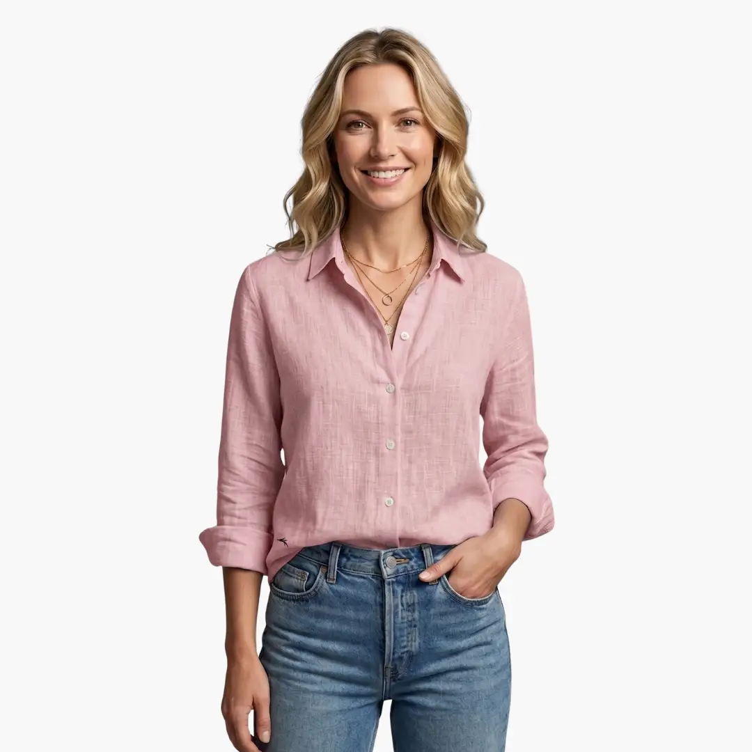 Women's Vintage Floral Long Sleeve Blouse – Classic