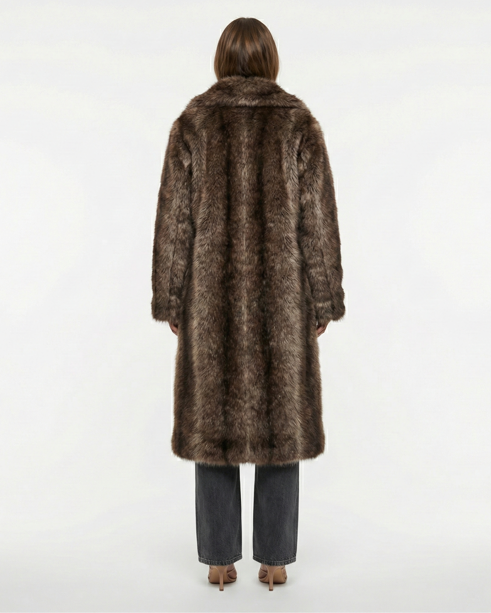 Sienna Long Faux Fur Coat