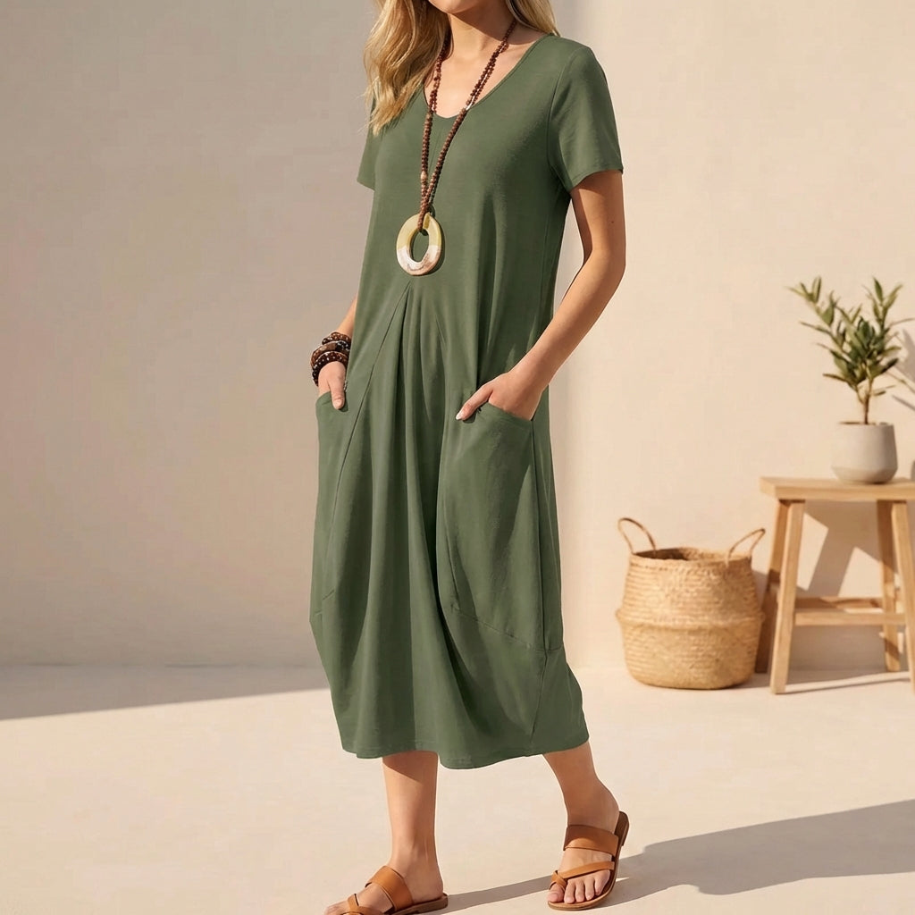 Breezy Everyday Midi Dress