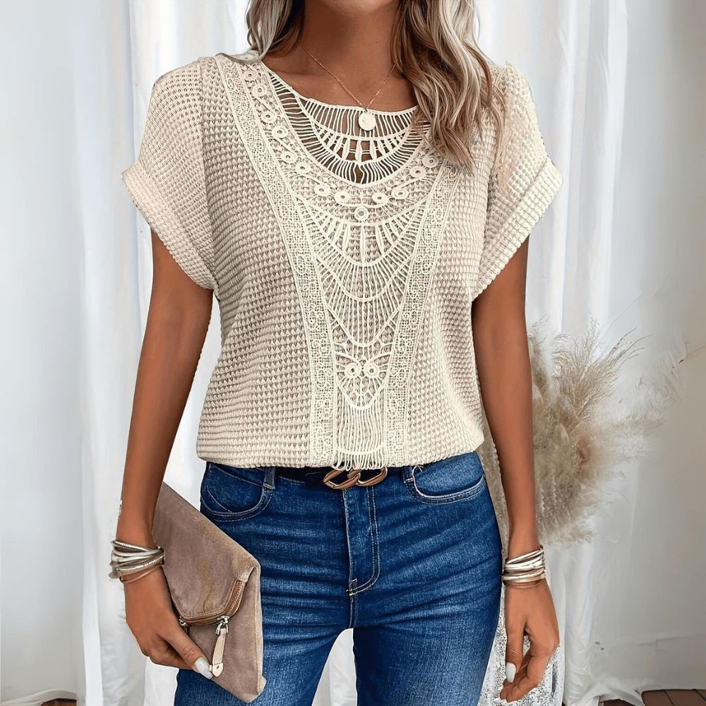 Women's Elegant Ibiza-Style Blouse
