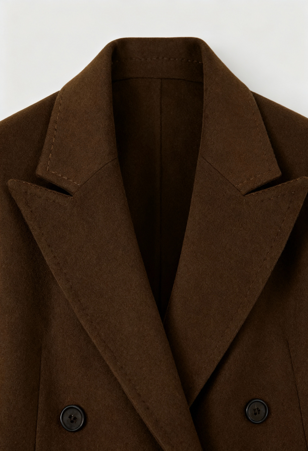 Long Brown Women's Winter Coat