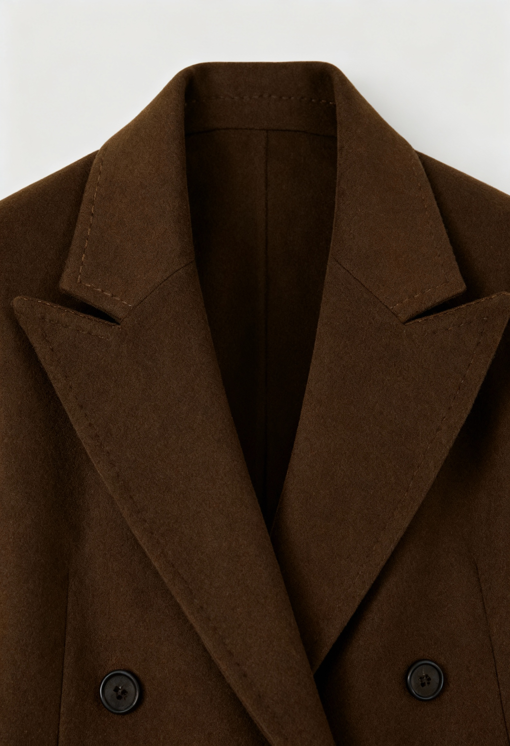 Long Brown Women's Winter Coat