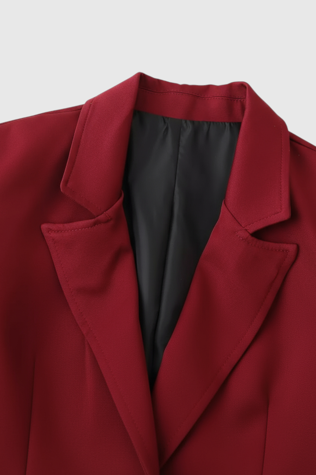 Long Ladies Red Coat