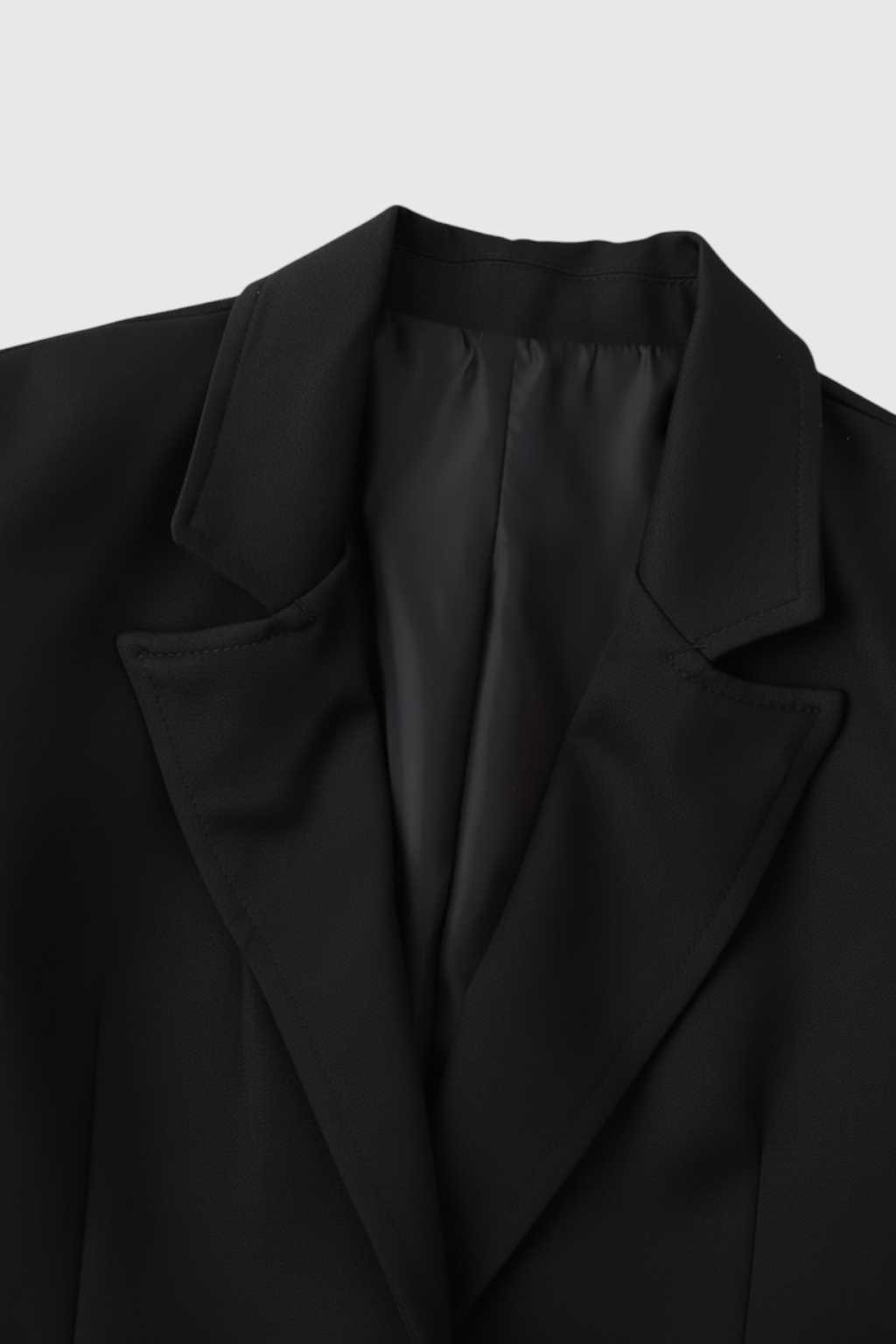 Long Ladies Black Coat