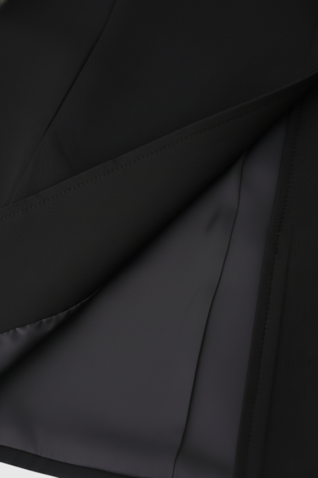 Long Ladies Black Coat