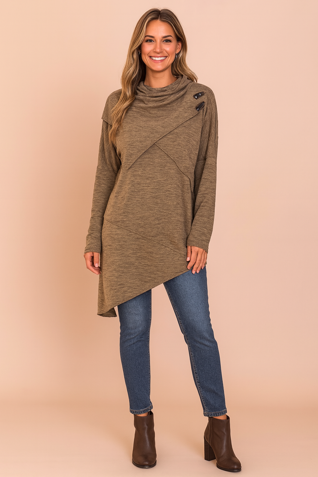 Asymmetrical Women's Sweater