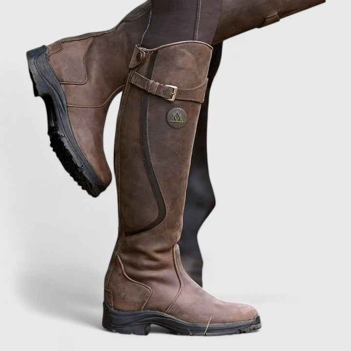 Supportive Buckled Accent Ankle Boots
