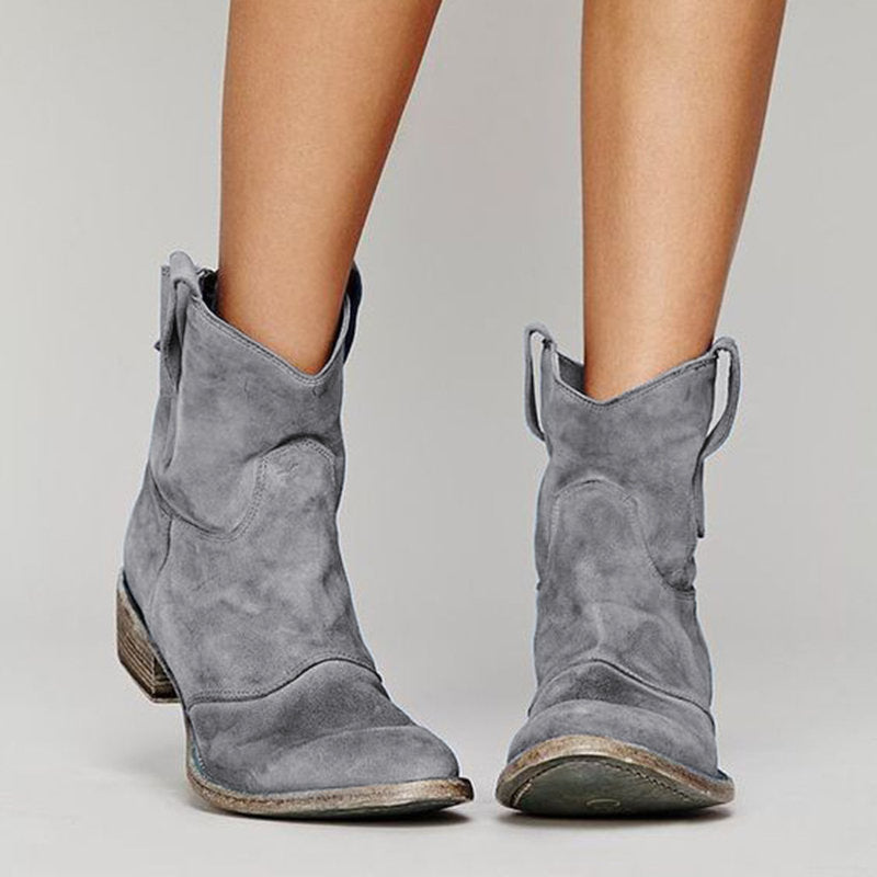 Women's Suede Ankle Boots