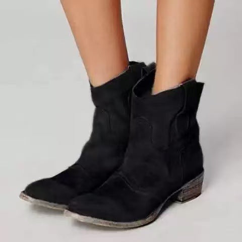 Women's Suede Ankle Boots