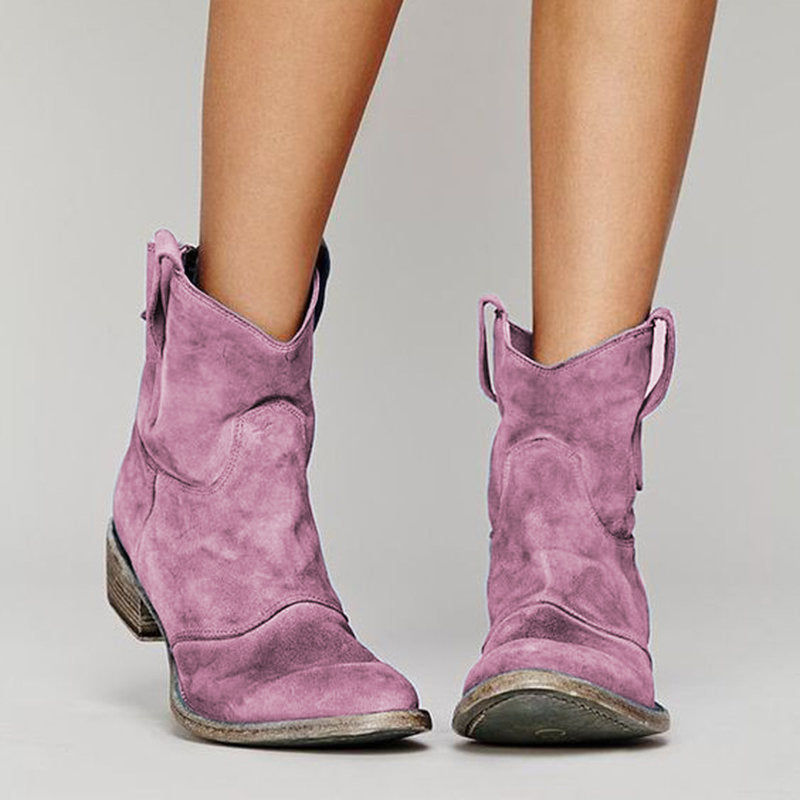 Women's Suede Ankle Boots