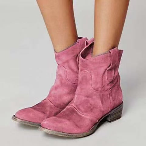 Women's Suede Ankle Boots