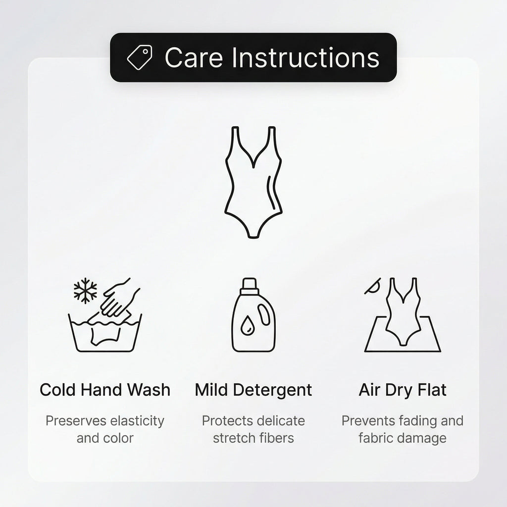 Fitted One-Piece V-Neck Swimsuit with Ruched Wrap Front and Tummy Control