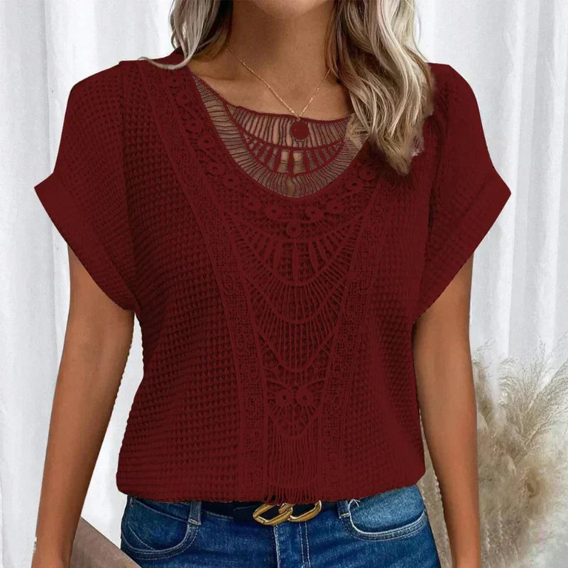 Women's Elegant Ibiza-Style Blouse