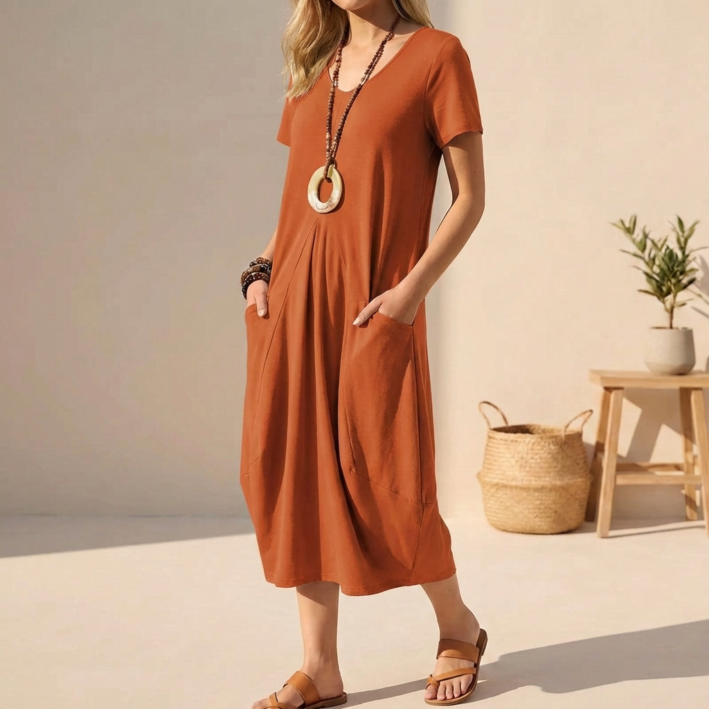 Breezy Everyday Midi Dress