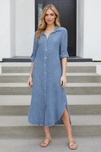 The Linda Shirt Dress