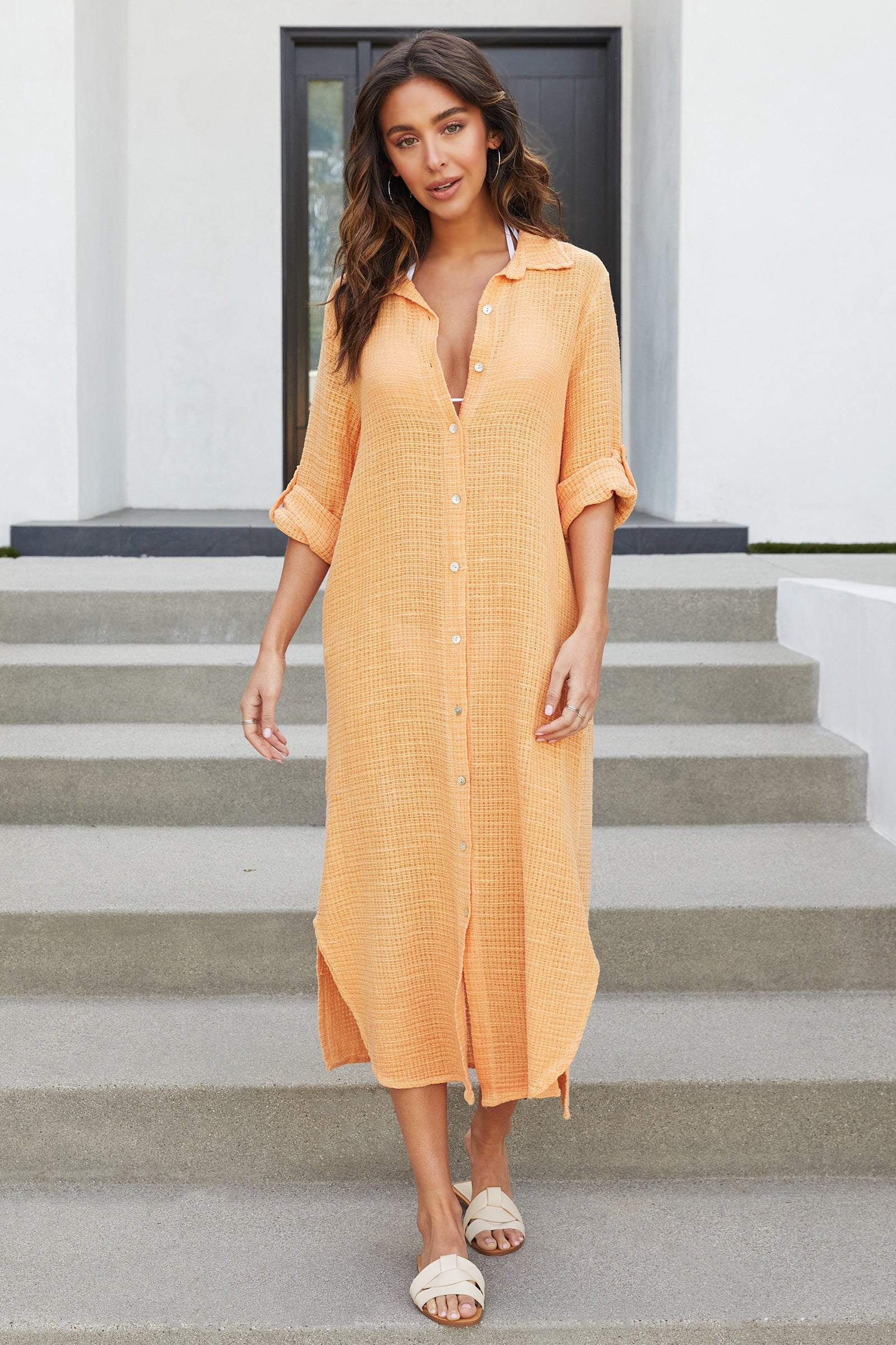 The Linda Shirt Dress