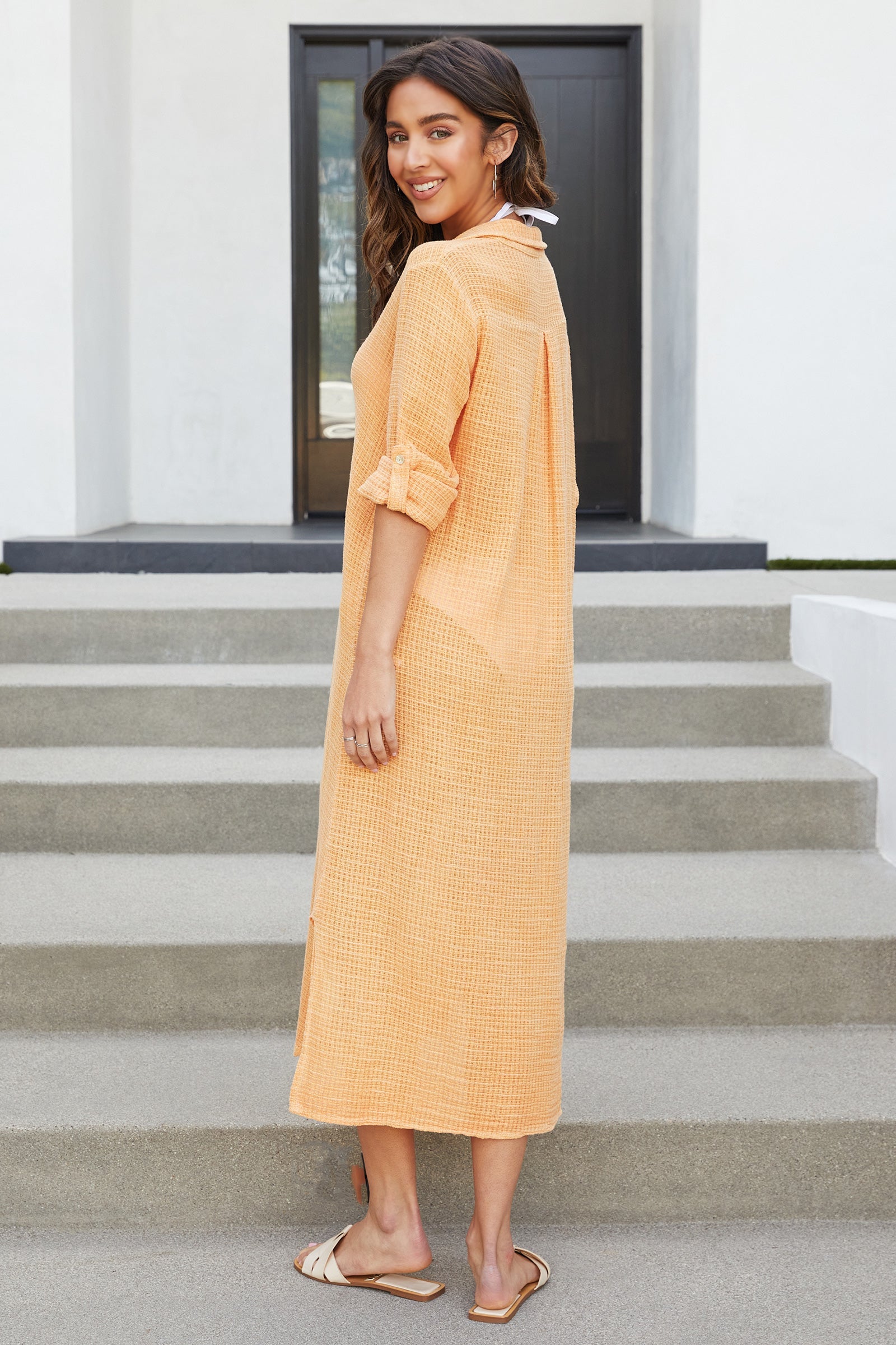 The Linda Shirt Dress