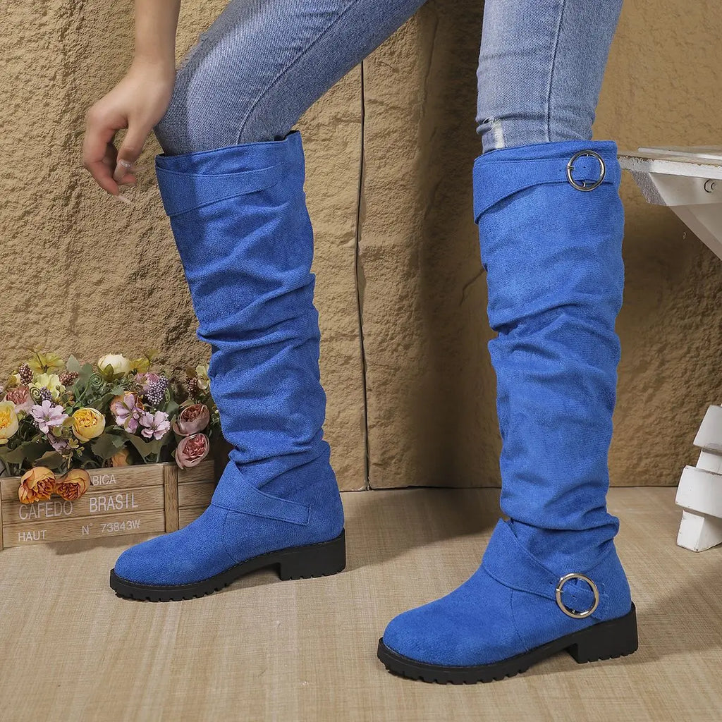 Women's Slouchy Knee High Boots