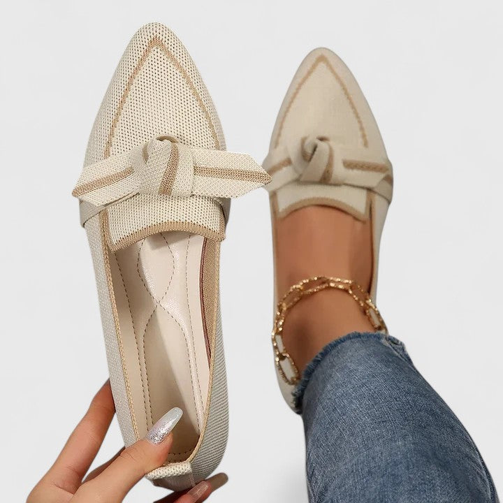 Women's pointed toe knot loafers – 7 colours available sizes UK 3 to 9