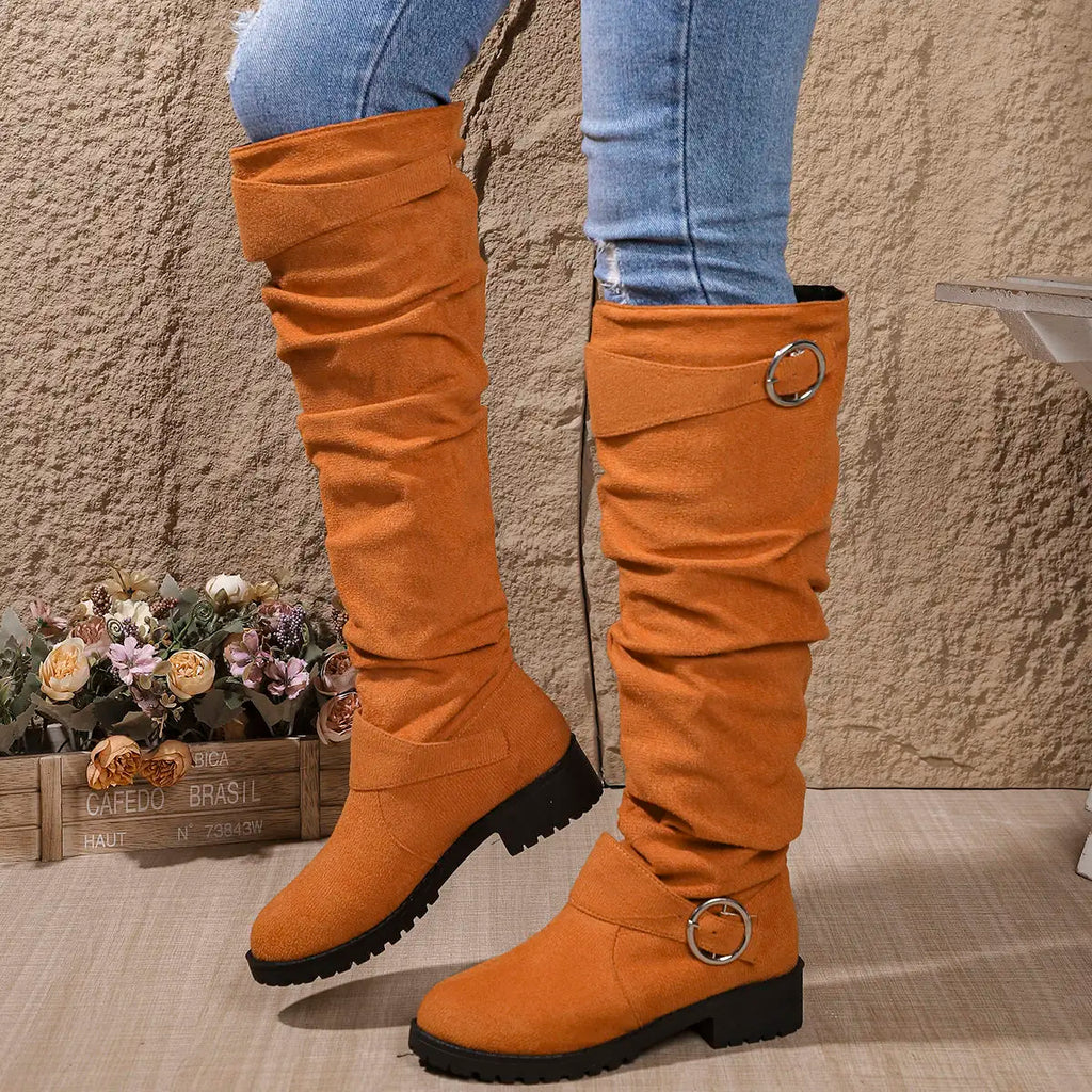 Women's Slouchy Knee High Boots