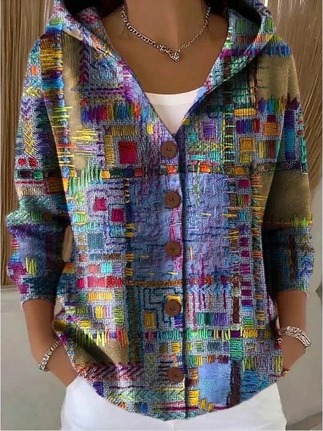Women's Warm Long Knit Cardigan