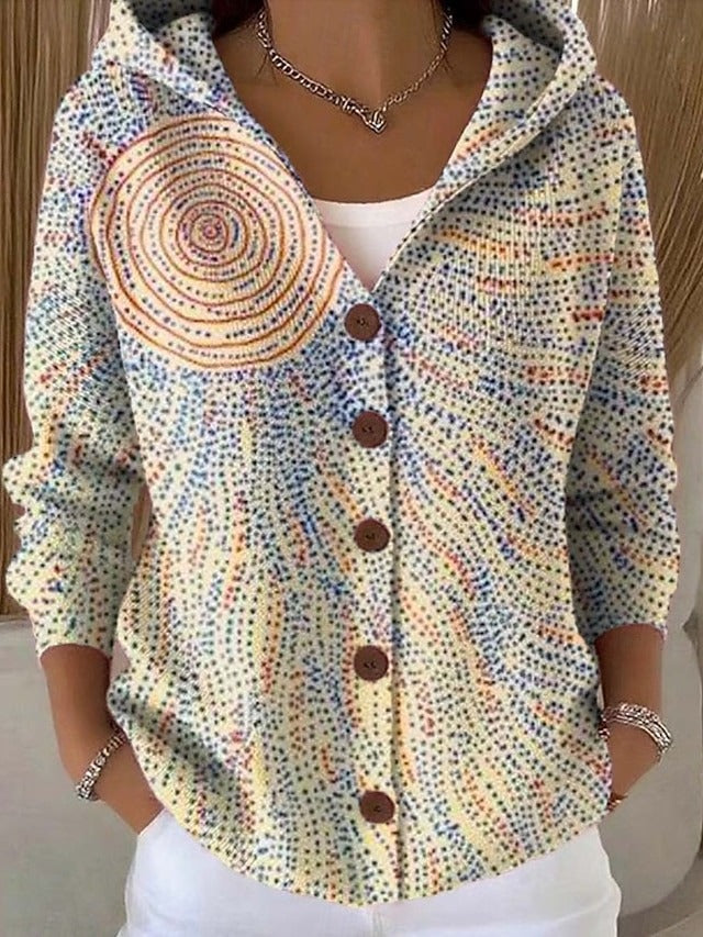 Women's Artistic Warm Long Cardigan