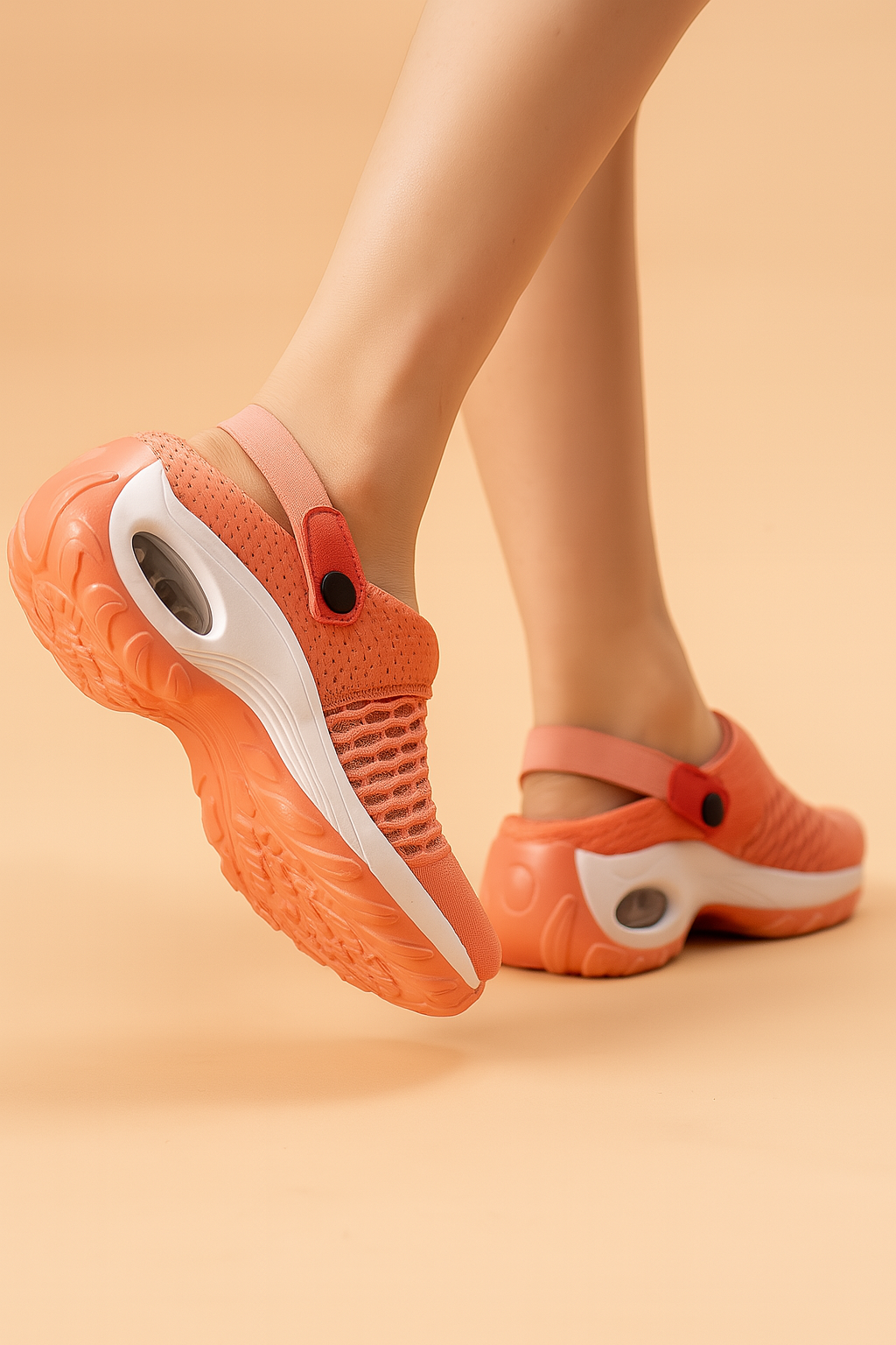 Breathable clogs sole detail