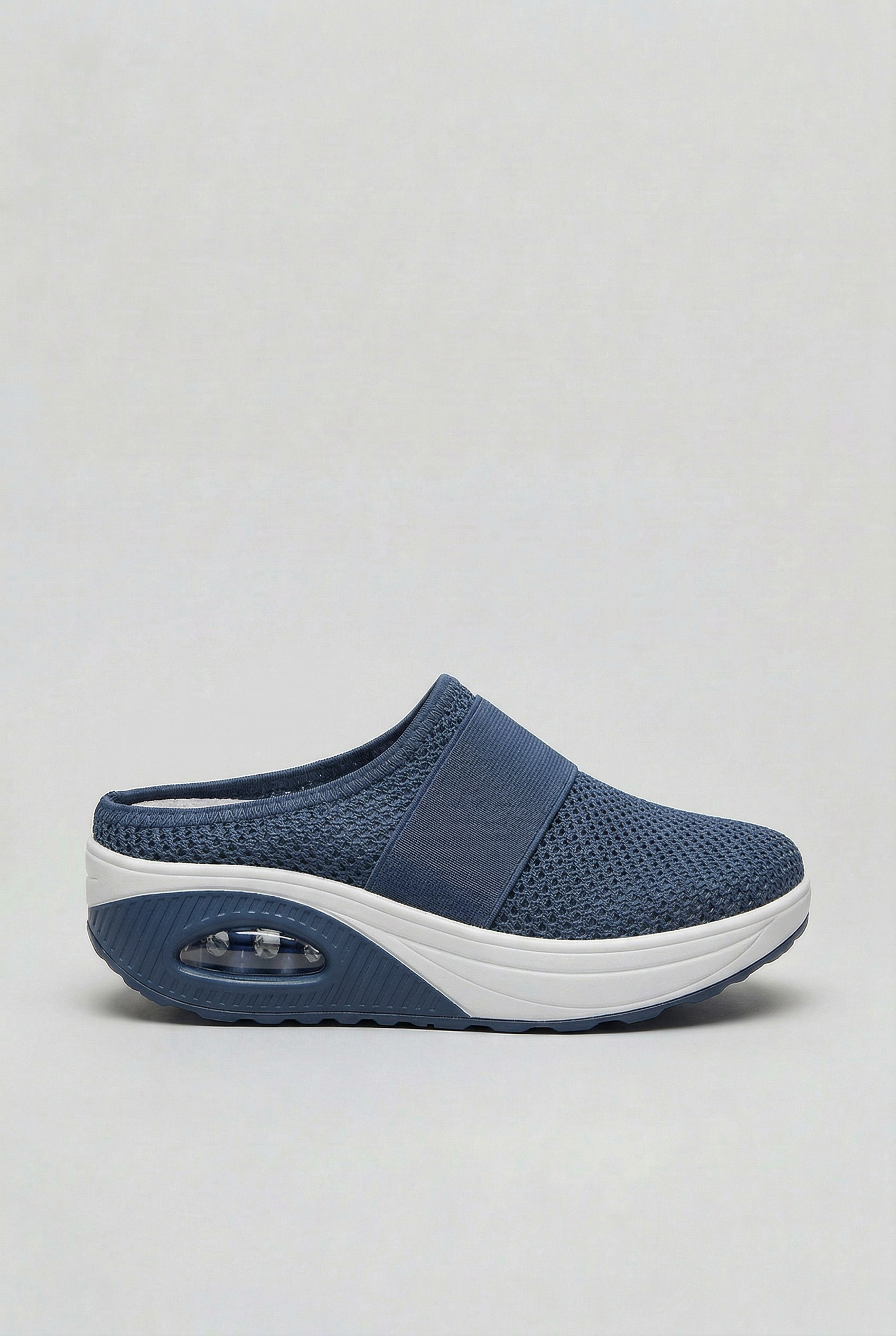 Women's breathable mules, third colour front view