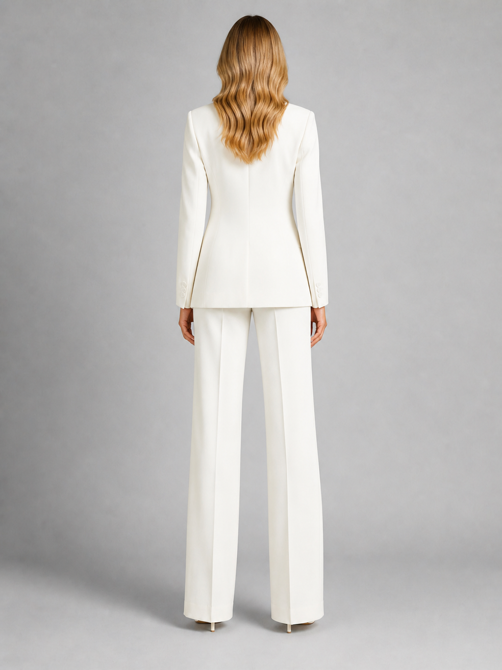 Tailored Blazer and Wide-Leg Trouser Co-Ord Set