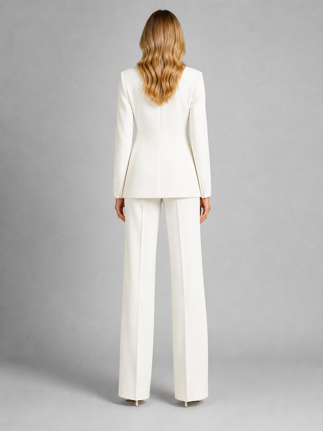 Tailored Blazer and Wide-Leg Trouser Co-Ord Set